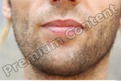 Mouth Man White Slim Bearded